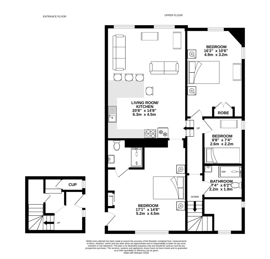 Spinnaker floorplan